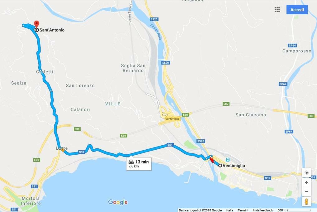 Il Casotto Del Nonno Apartment Ventimiglia Luaran gambar